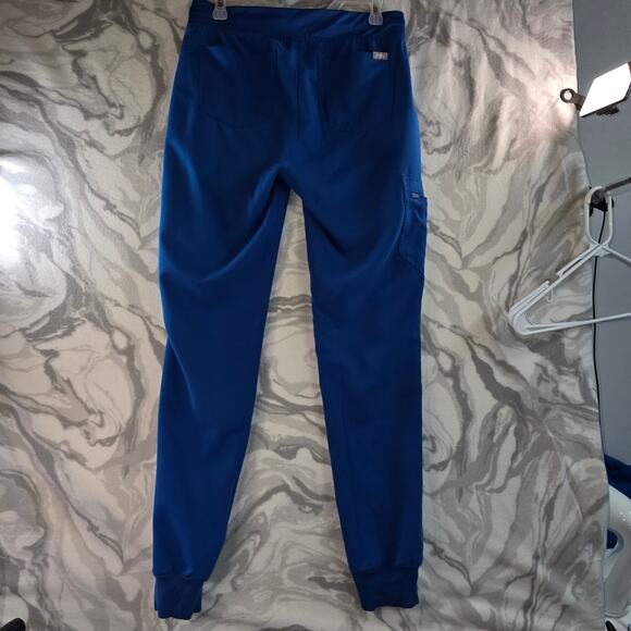 Figs Royal Blue Set Rafaela Oversized Top Zamora Jogger Pants Size S - Picture 14 of 16